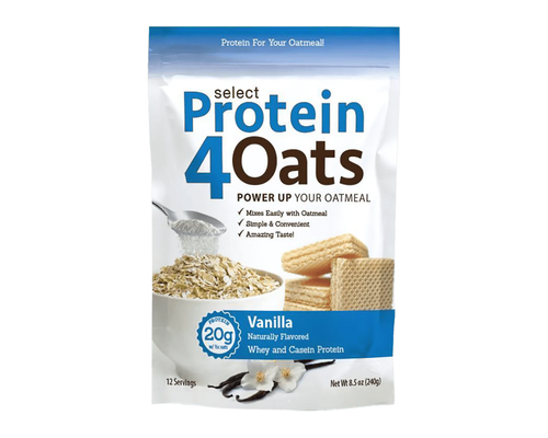 PES   Protein 4 Oats, Vanilla, 269g, 12 serving