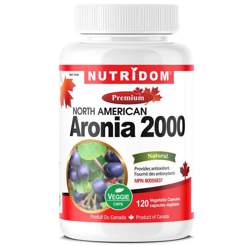 NUTRIDOM®    Aronia 2000 120 Vcaps