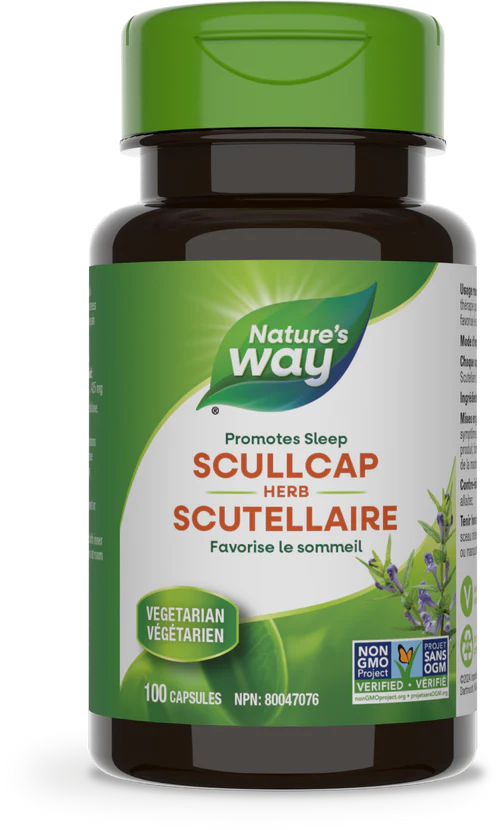 Nature's Way - Scullcap Herb - 100 Veg Caps