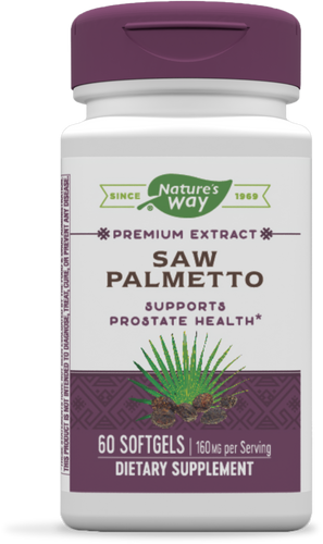 Nature's Way - Saw Palmetto - 60 Softgels