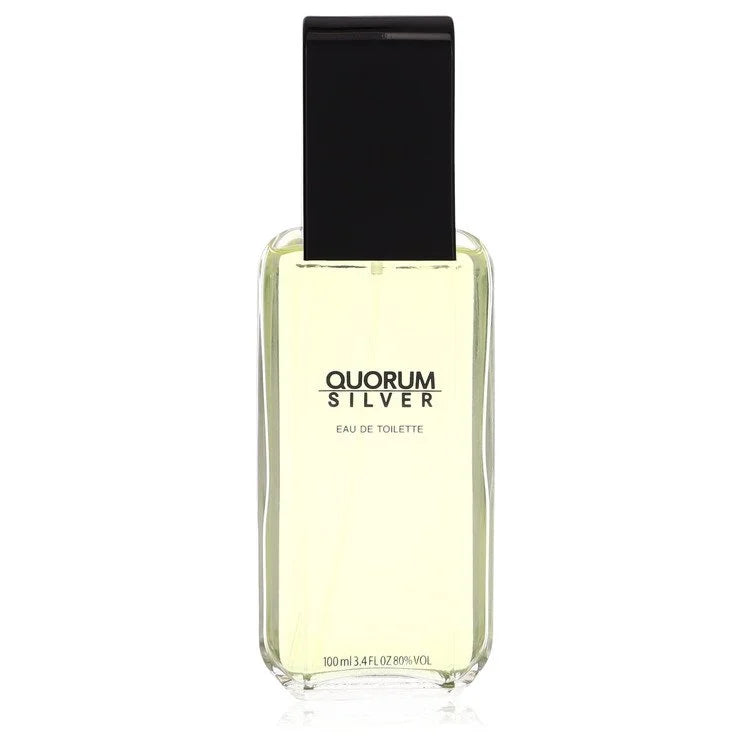 Puig    Men    Quorum Silver    100 ml Eau De Toilette Spray (unboxed)