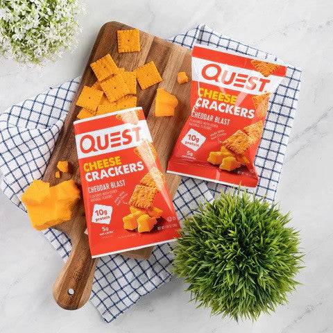 Quest Cheese Crackers Cheddar Blast 30g