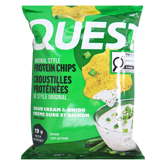 Quest   Quest Chips, Sour Cream & Onion 8/box