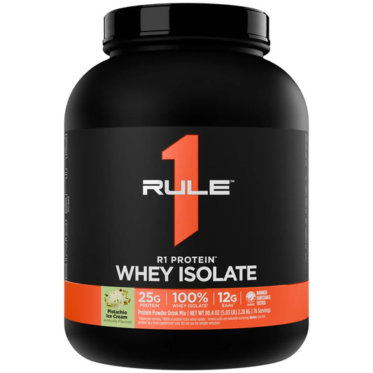 RULE 1 - R1 WHEY BLEND - PISTACHIO ICE CREAM - 5lbs