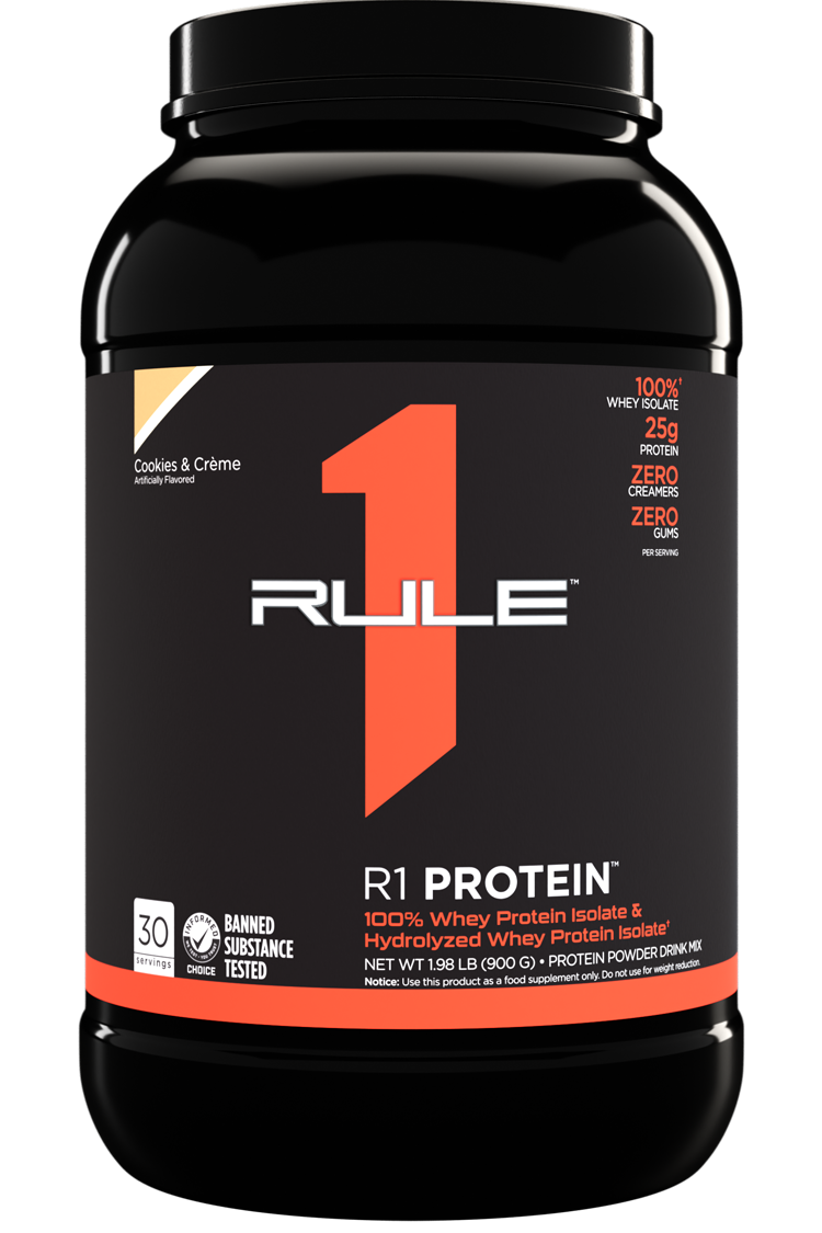 RULE 1   R1 PROTEIN ISOLATE   2lbs   COOKIES & CREME