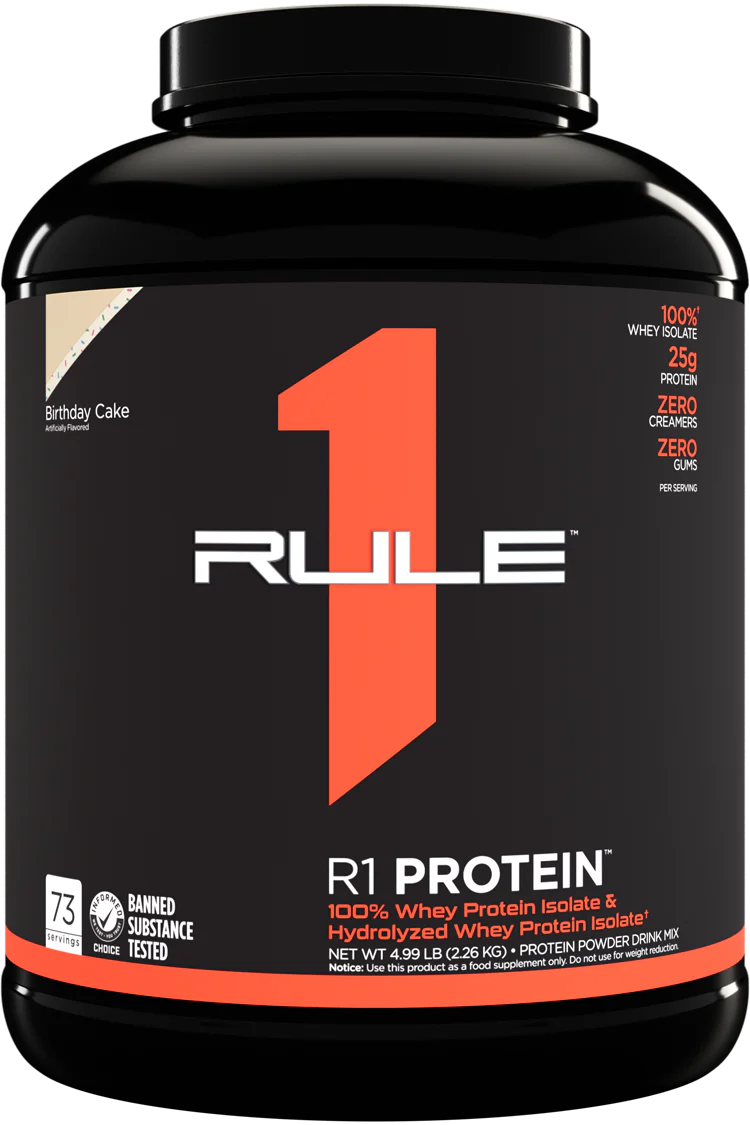 RULE 1   R1 PROTEIN ISOLATE   BIRTHDAY CAKE   5lbs