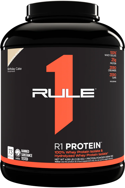 RULE 1   R1 PROTEIN ISOLATE   BIRTHDAY CAKE   5lbs