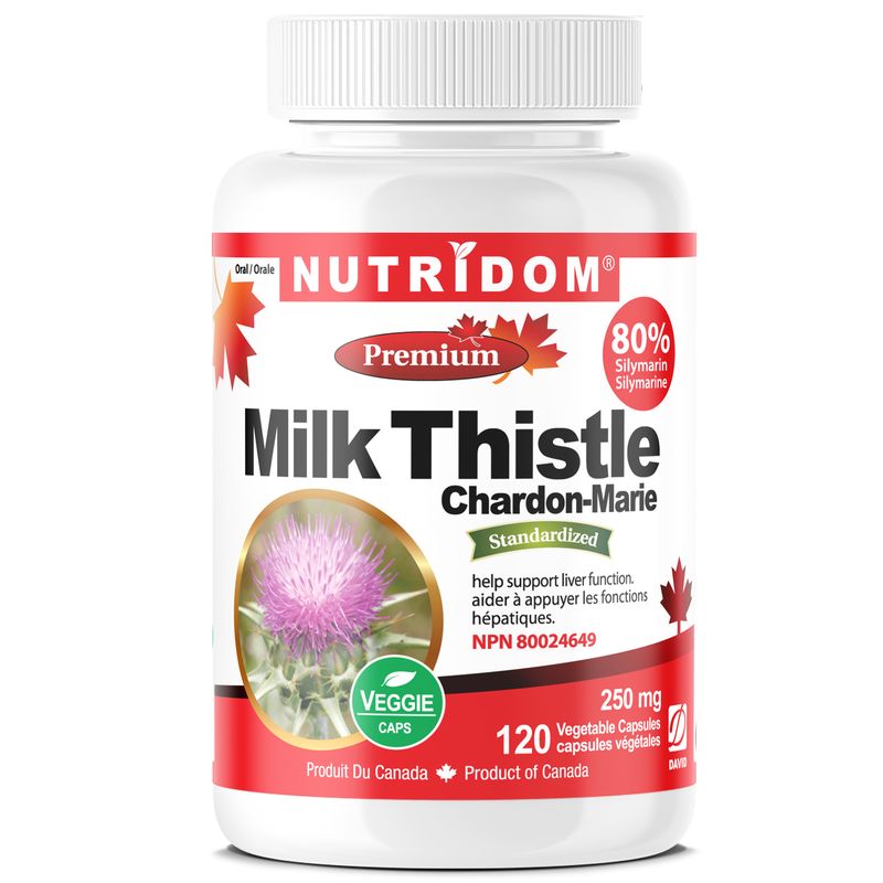 NUTRIDOM®    Milk Thistle 120 Vcaps
