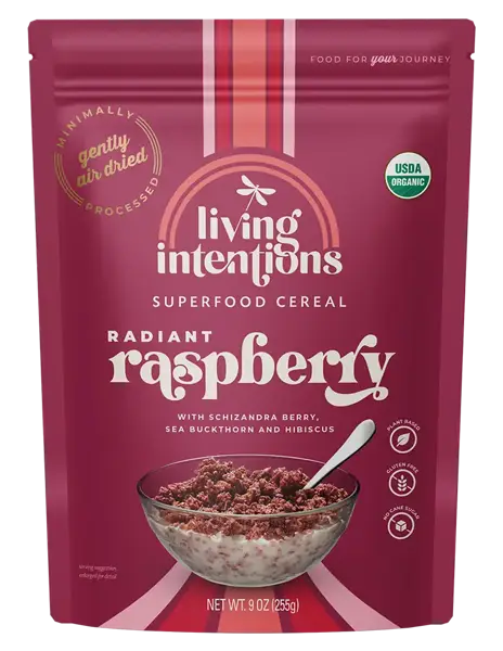 Living Intentions_Superfood Cereal - Radiant Raspberry _225g