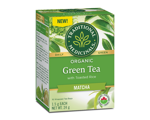 TRADITIONAL MEDICINALS    Org Green Tea Matcha 16bg