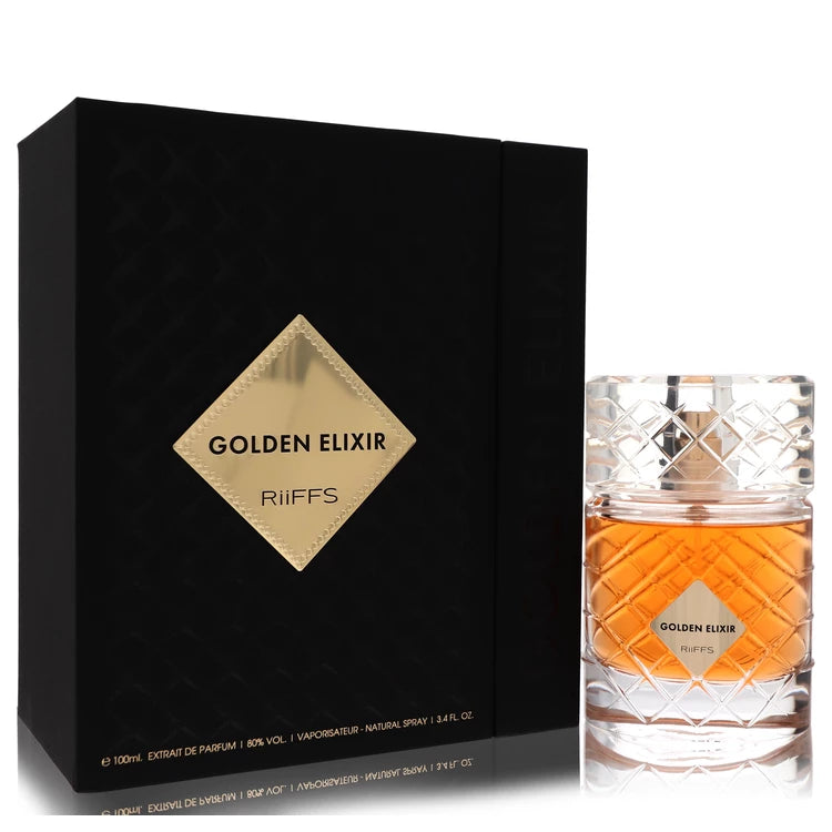 Riiffs    Men    Riiffs Golden Elixir    100 ml Extrait De Parfum Spray (Unisex)