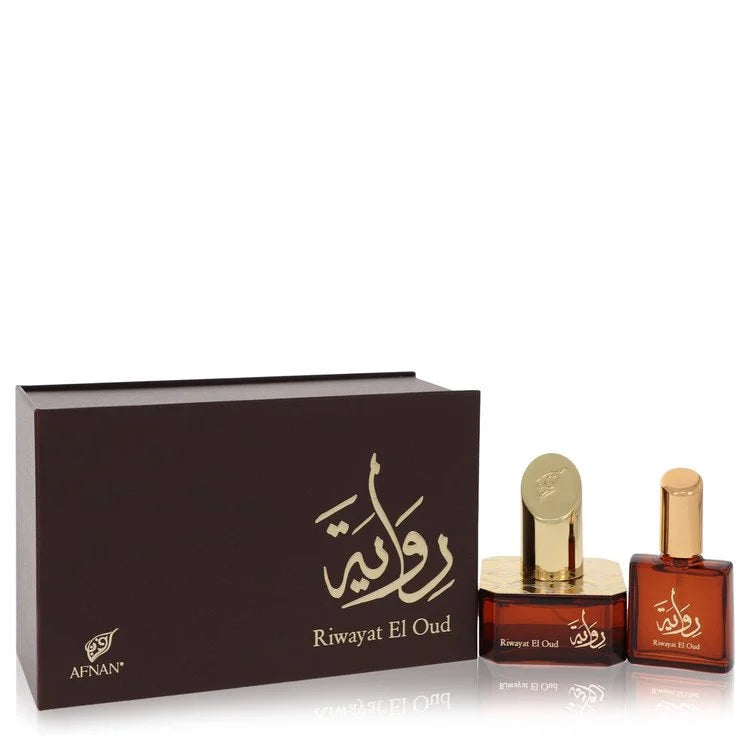 Afnan    Women    Riwayat El Oud    50 ml Eau De Parfum Spray + Free .67 oz Travel EDP Spray