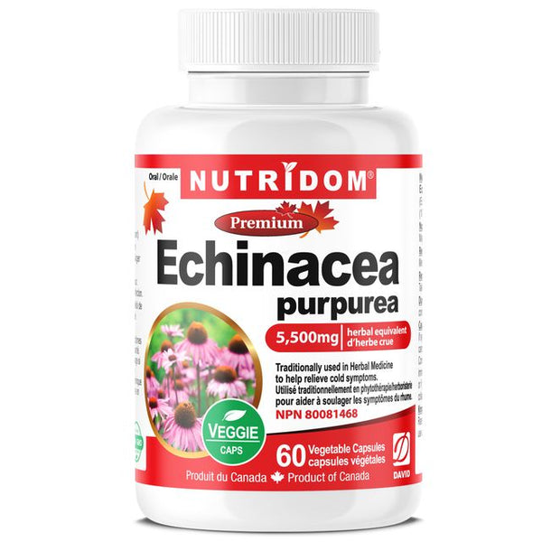 NUTRIDOM®    Echinacea  60 Vcaps