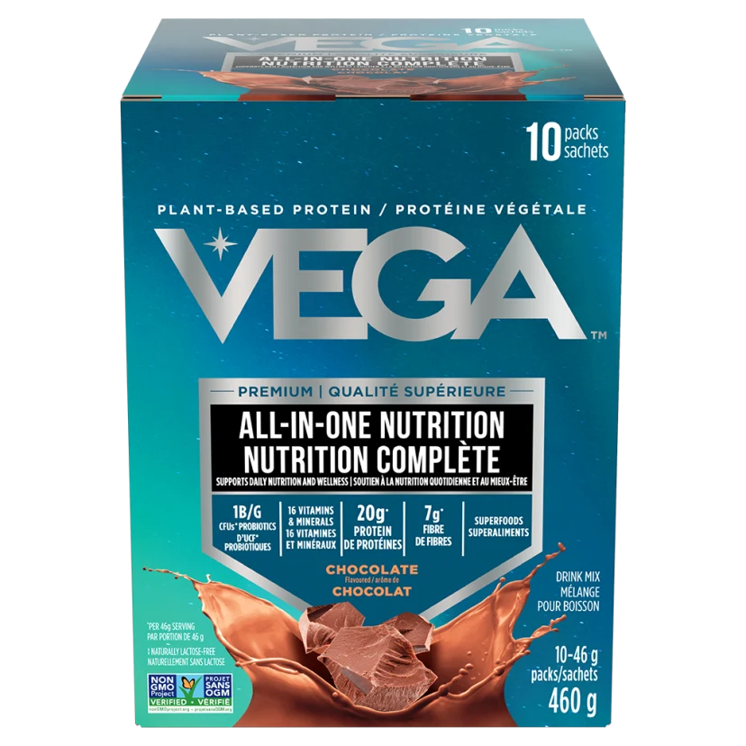 Vega One All In One Shake - Chocolate (10x46g)