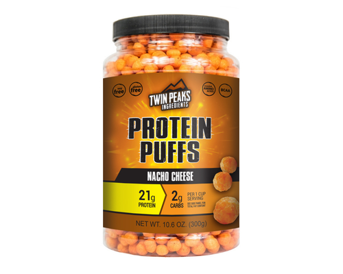 Twin Peaks   Twin Peaks Protein Puffs, Nacho Cheese, 300g