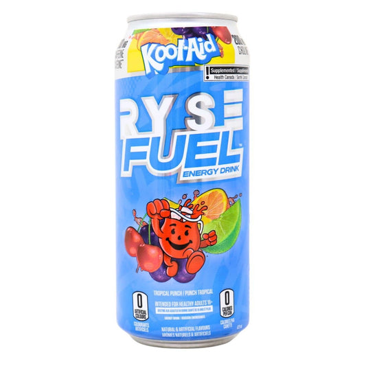Ryse Fuel Energy Drink (FE) Kool-Aid Tropical Punch 473 mL