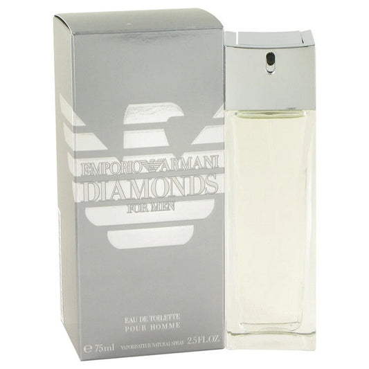 Emporio Armani Diamonds Eau De Toilette Spray By Giorgio Armani 2.5 oz Eau De Toilette Spray