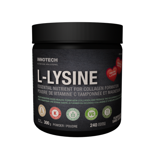 Innotech - L-Lysine Powder 300 g (Pure L-Lysine)