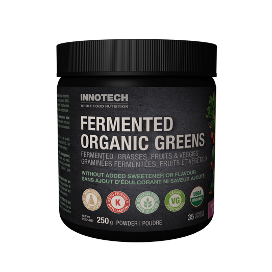 Innotech - Fermented Organic Greens Unflavoured - 250 g