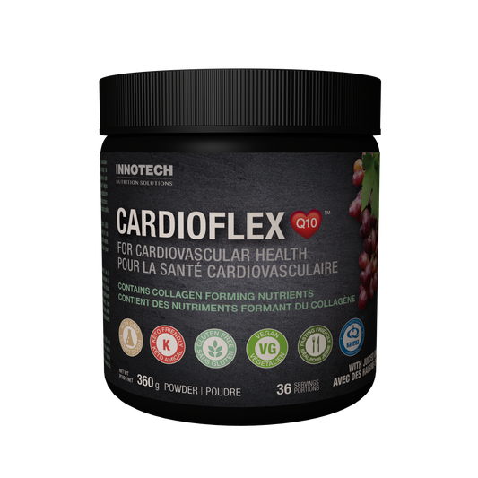 Innotech - CardioFlex Q10 Grape - 360 g (Collagen Formation)