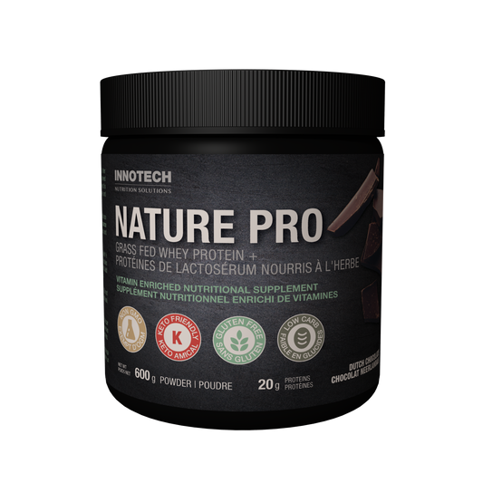 Innotech - NaturePro Chocolate 600 g (Whey+ From Grass Fed Cows)