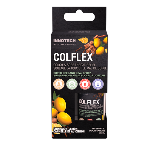 Innotech - ColFlex Throat Spray - Cinnamon Lemon 25 ml (Oregano, Thyme +)