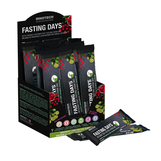 Innotech - Fasting Days - 20 Individual Packets - Raspberry Lime