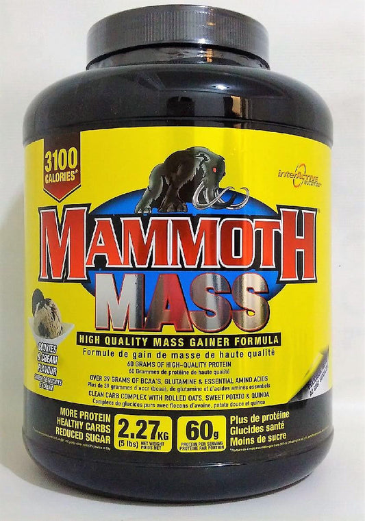 Mammoth   Mammoth Mass, Cookies & Cream 5lb