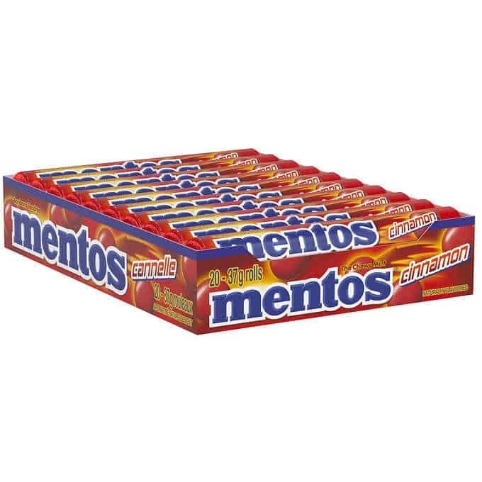 Mentos Chewy Dragees Cinnamon - 37g