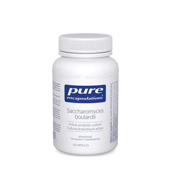 PURE ENCAPSULATIONS    Saccharomyces boulardii   60 caps 