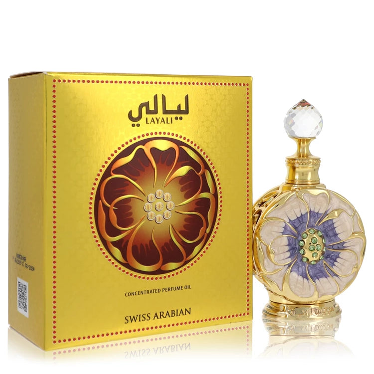 Swiss Arabian    Women    Swiss Arabian Layali    15 ml Concentrated Perfume Oil