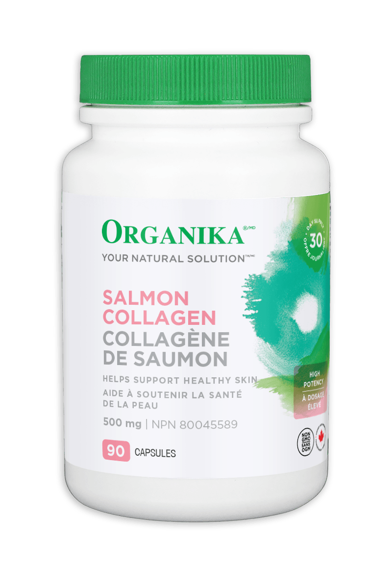Organika   MARINE (SALMON) COLLAGEN CAPSULES 500MG 90CAP