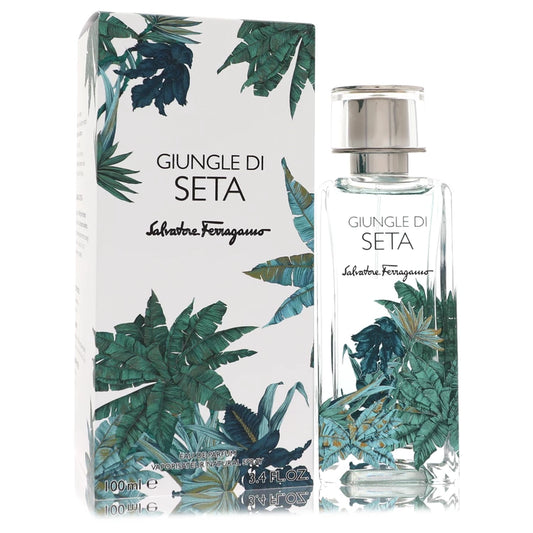 Giungle De Seta Eau De Parfum Spray (Unisex) By Salvatore Ferragamo 3.4 oz Eau De Parfum Spray