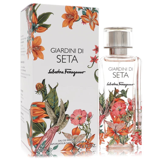 Giardini Di Seta Eau De Parfum Spray (Unisex) By Salvatore Ferragamo 3.4 oz Eau De Parfum Spray