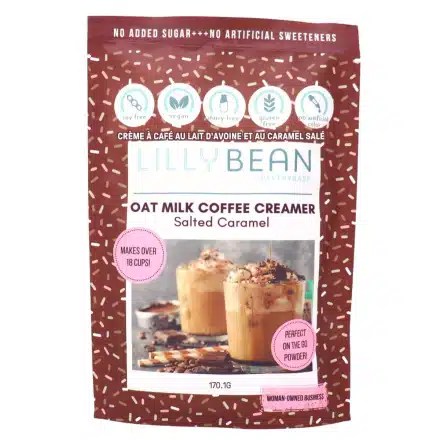 LILLY BEAN    Oat Milk Creamers    LILLY BEAN    Oat Milk Creamers    OatMilkCoffeeCream SaltCaramel170g