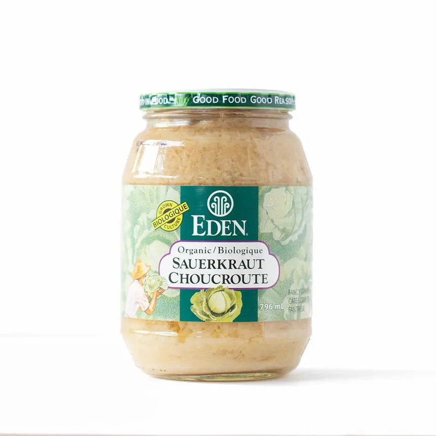 EDEN FOODS    Org Sauerkraut (Glass) 796mL