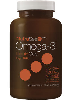 Nature's Way - NutraSea DHA Softgels / (Fresh Mint) - 60 count