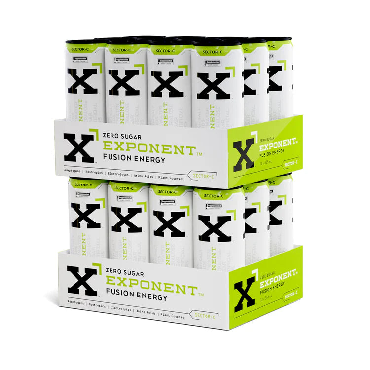 Exponent Energy Drink Sector C 355 mL - Case of 24 (6 packs of 4)