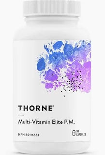 Thorne Multi-Vitamin Elite P.M. 90 capsules *backordered