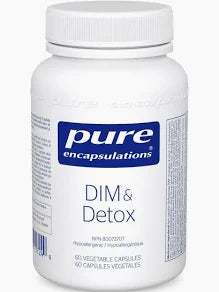 PURE ENCAPSULATIONS - Dim & Detox 60 caps