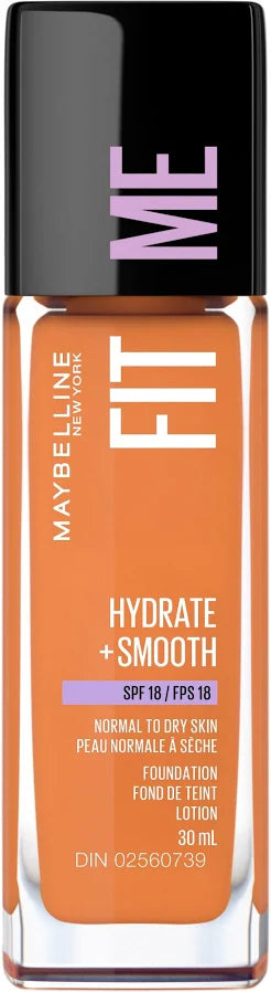 MAYBELLINE FIT ME HYD&SMOOTH FOUNDATION COCONUT pack of 2