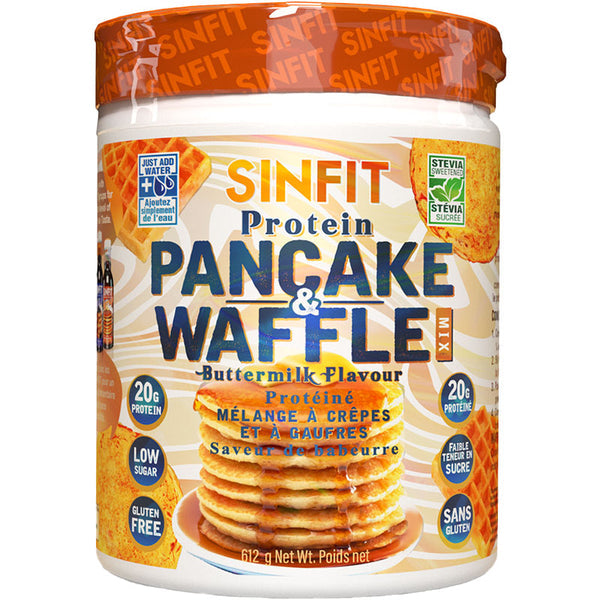 SinFit   SinFit Buttermilk Pancake & Waffle Mix 610g