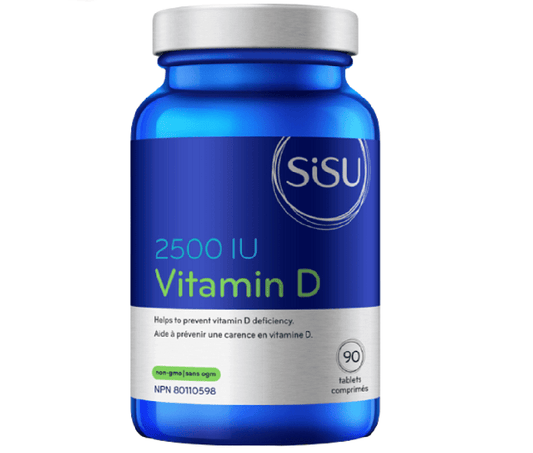 SISU - Vitamin D3 2,500 IU 90 tabs