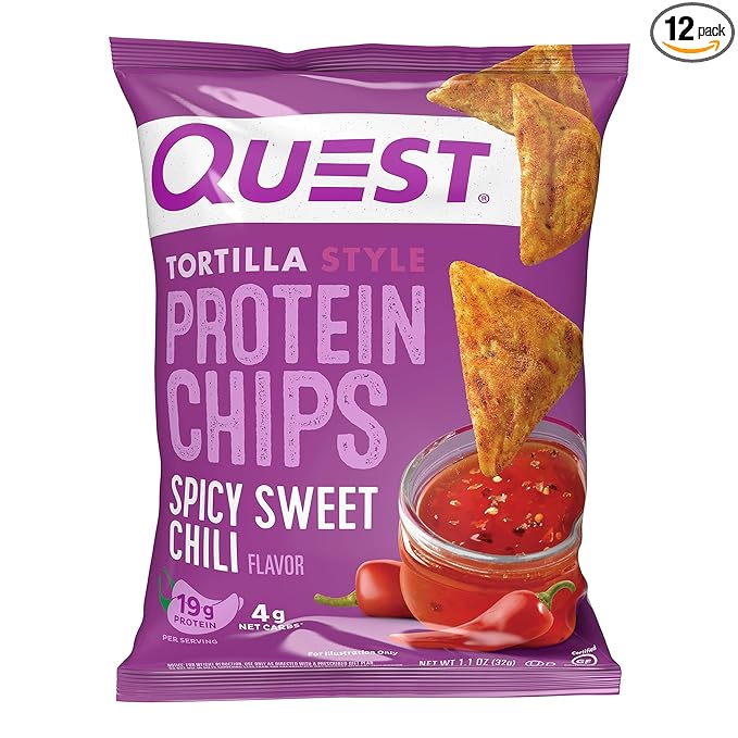 QUEST TORTILLA CHIPS SPICY SWEET CHILI 32g