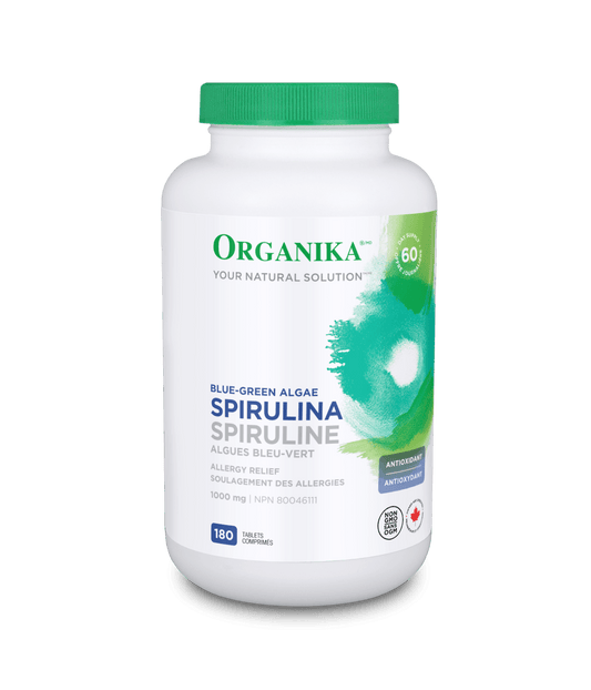 Organika   SPIRULINA 1000MG 180TAB