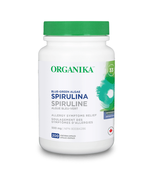Organika   SPIRULINA 500MG 200VCAP