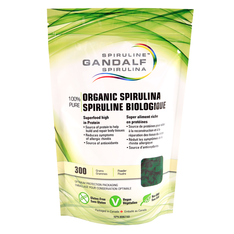 GANDALF    Spirulina Org, 300g powder