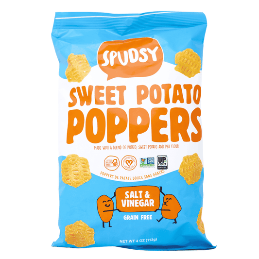 LEFT COAST   Sweet Potato Popper - Salt and Vinegar   113g
