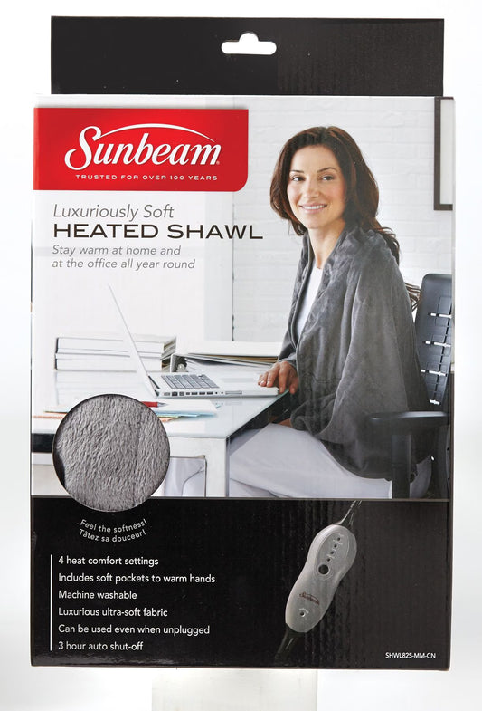 SUNBEAM HEATED SHAWL PERSONAL