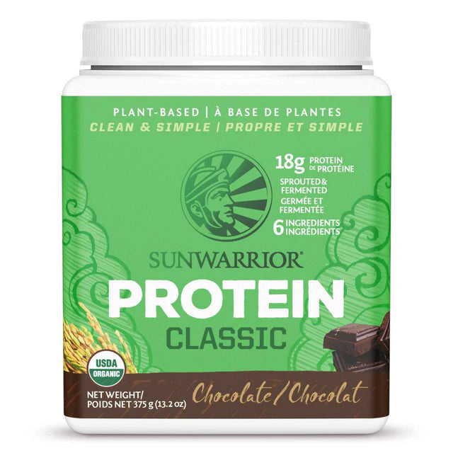 Sunwarrior - Classic Protein Organic Chocolate - 375g